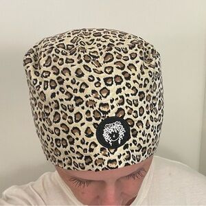 Satin lined scrub cap